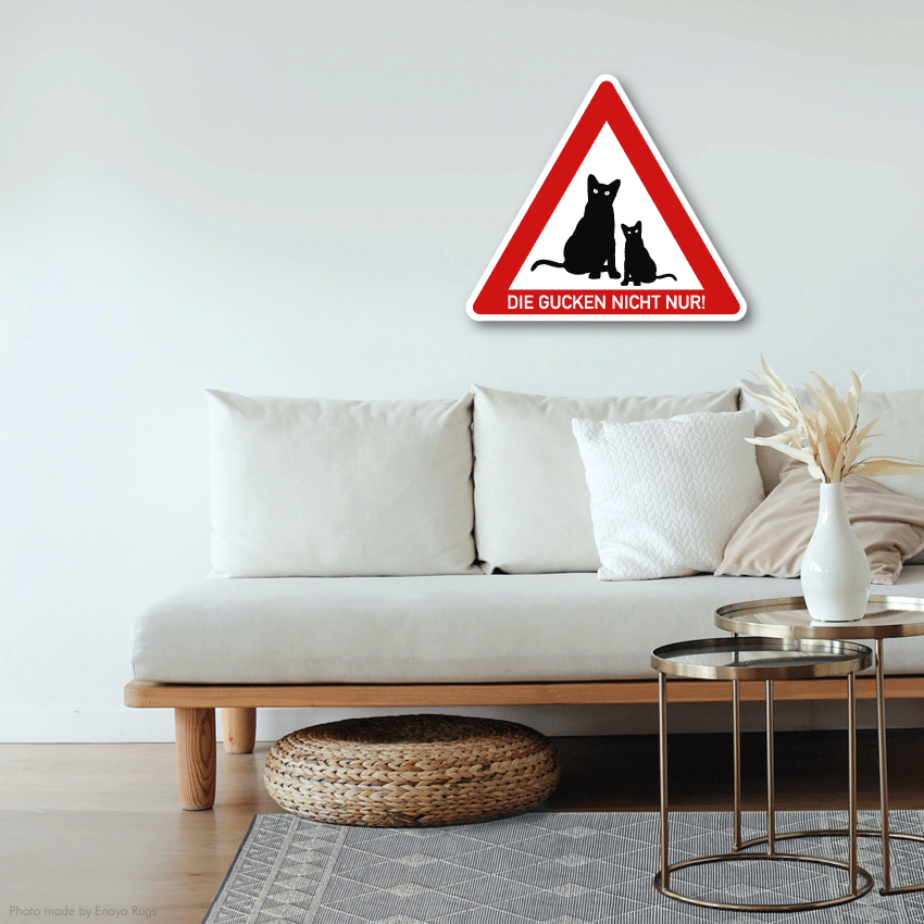 Hartschaumplatte 3 mm, mit Motiv - Katzen