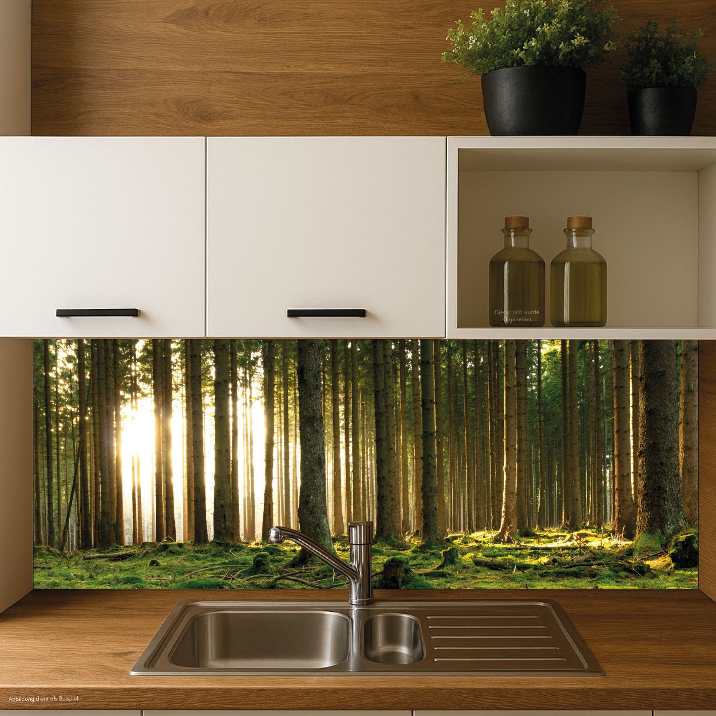 Alu-Verbundplatte mit Motiv - Querformat