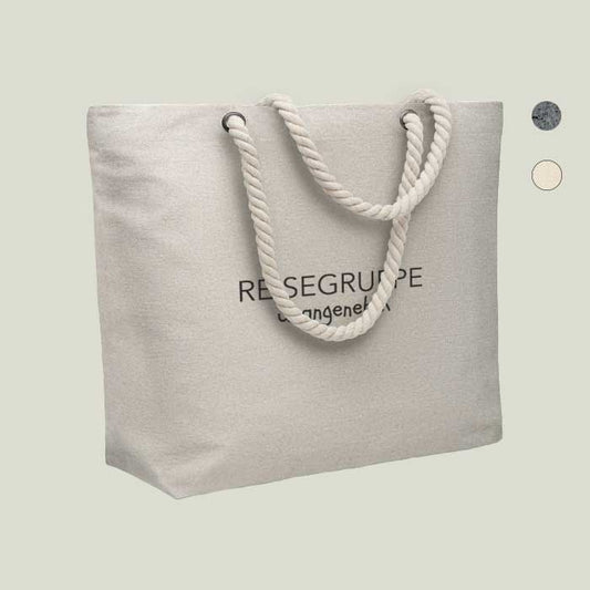 Strand- & Einkaufstasche „Reisegruppe Unangenehm“ – auffällig & praktisch