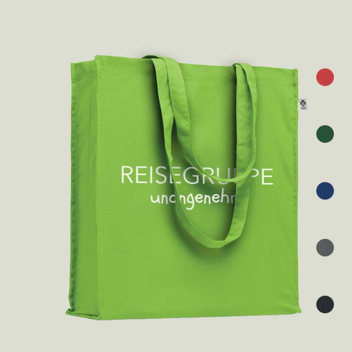 Einkaufstasche „Reisegruppe Unangenehm“ – frech & praktisch