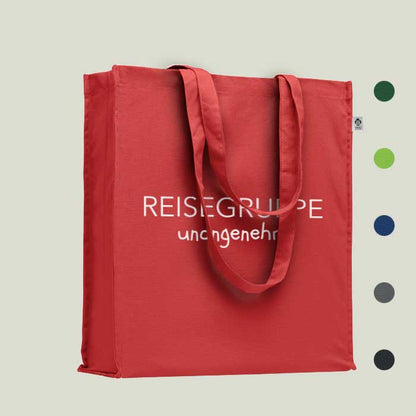 Einkaufstasche „Reisegruppe Unangenehm“ – frech & praktisch