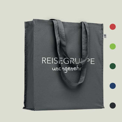 Einkaufstasche „Reisegruppe Unangenehm“ – frech & praktisch