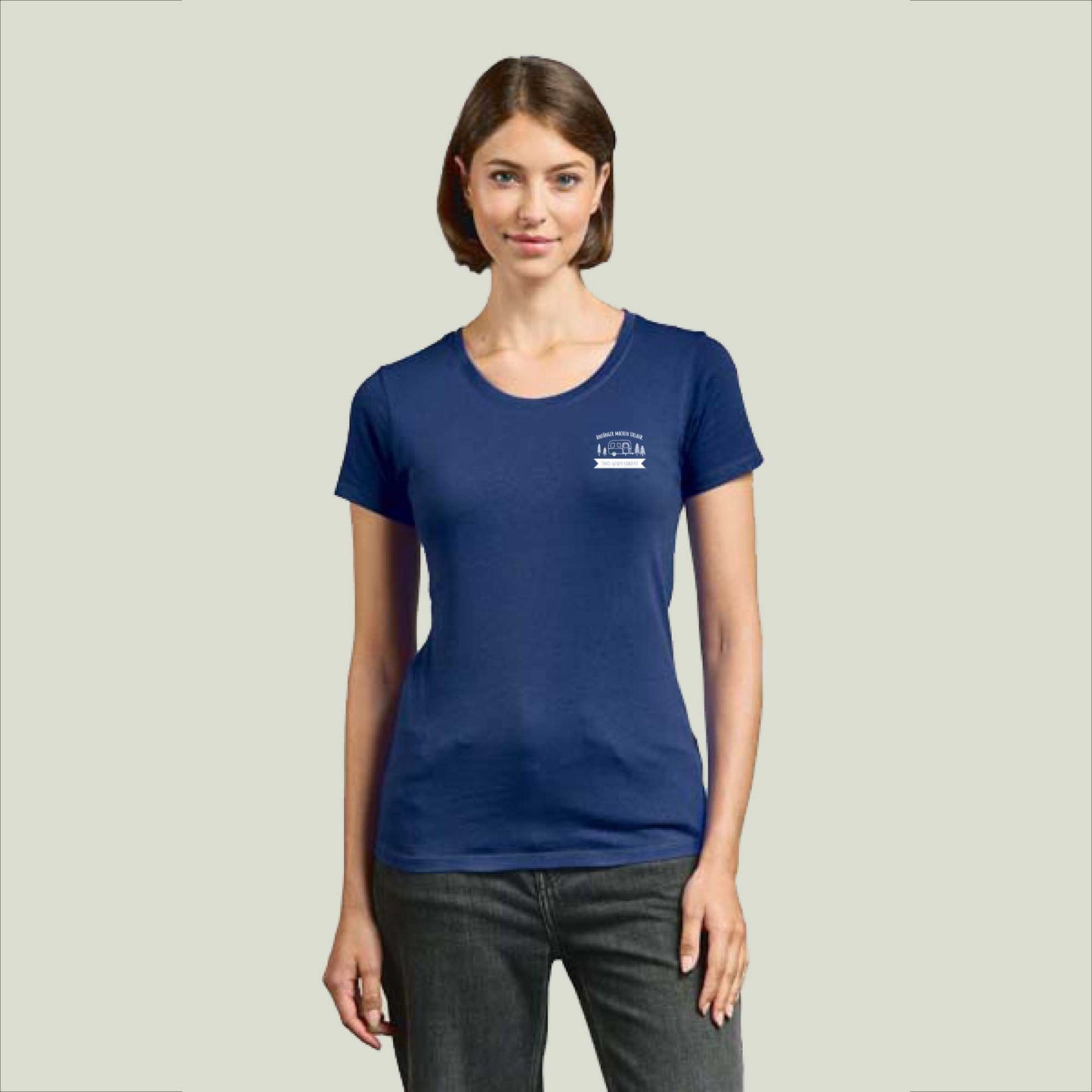 T-Shirt "Anfänger machen Urlaub, Profis gehen Campen!" - Damen 3095