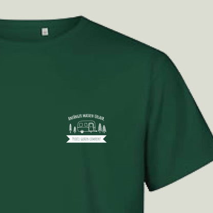 T-Shirt "Anfänger machen Urlaub, Profis gehen Campen!" - Herren 3090