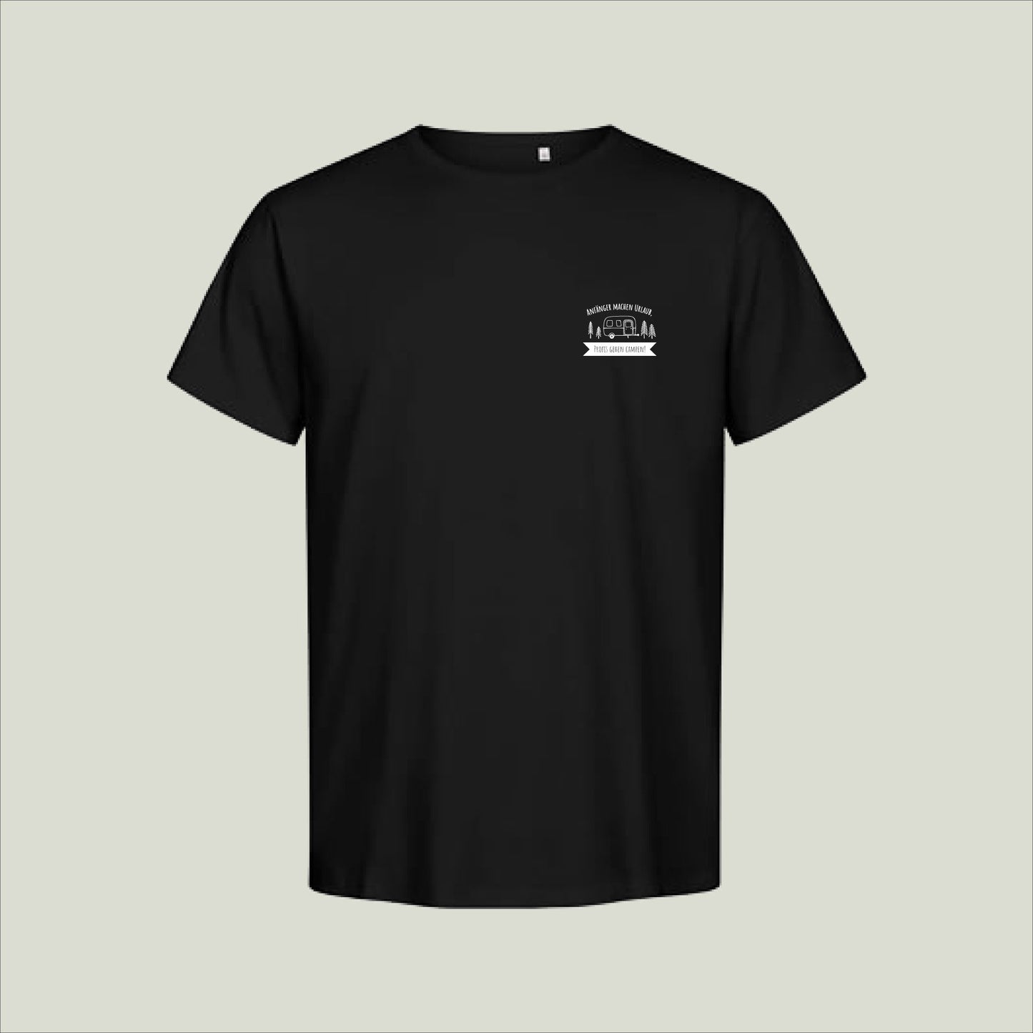 T-Shirt "Anfänger machen Urlaub, Profis gehen Campen!" - Herren 3090