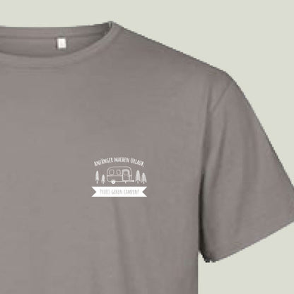 T-Shirt "Anfänger machen Urlaub, Profis gehen Campen!" - Herren 3090