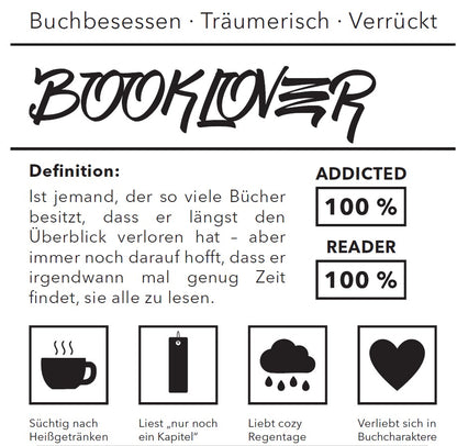 Hoodie Booklover Unisex